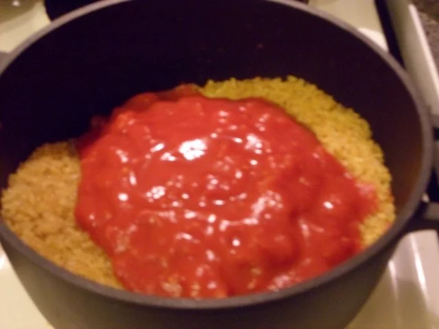 Pizza - Bulgur - Rezept - Bild Nr. 4