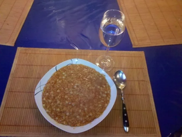 Suppe: Tomatige Linsensuppe - Rezept