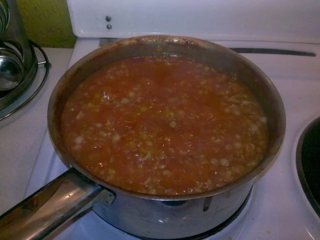 Suppe: Tomatige Linsensuppe - Rezept - Bild Nr. 5