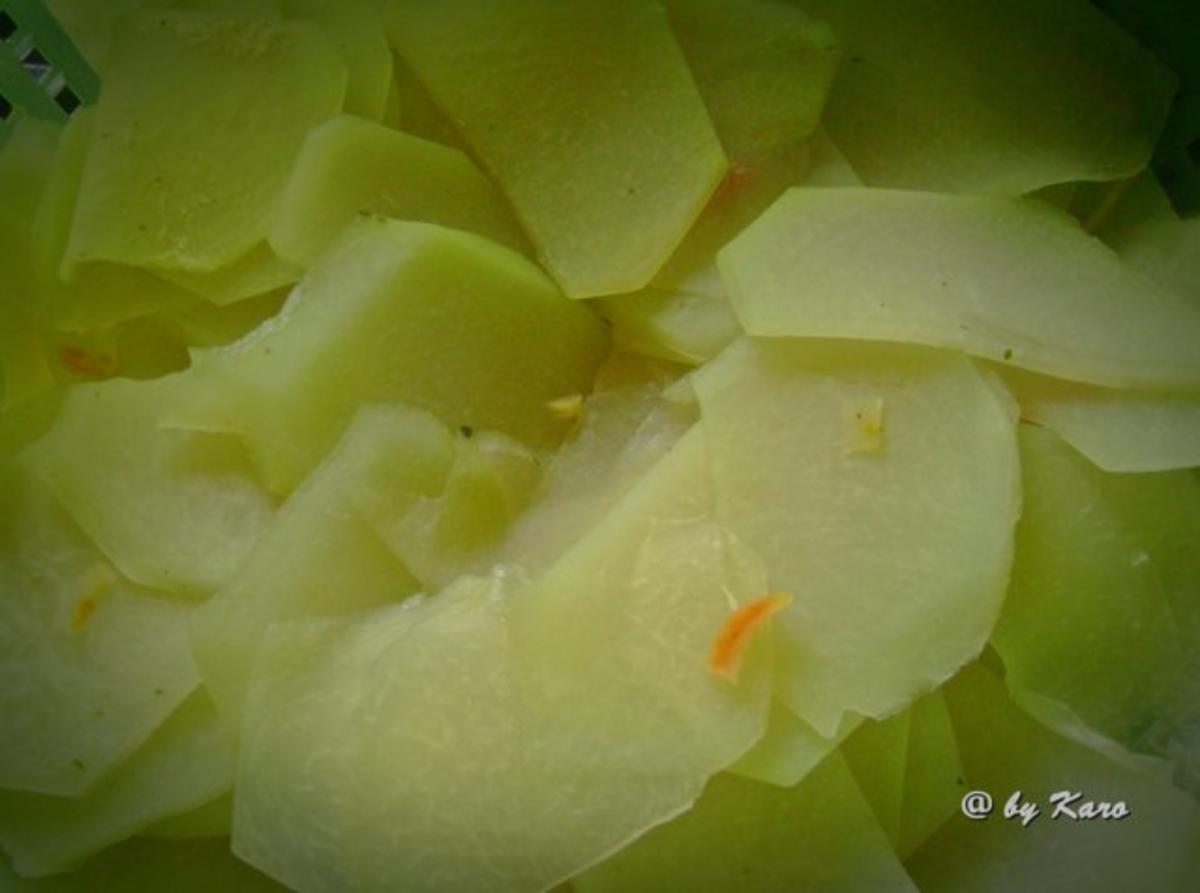 Gemüse: Feines Kohlrabi Gorgonzola Gratin - Rezept - Bild Nr. 3