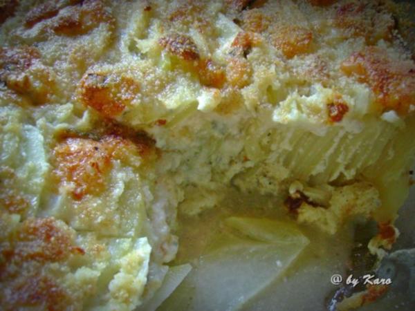 Gemüse: Feines Kohlrabi Gorgonzola Gratin - Rezept - kochbar.de