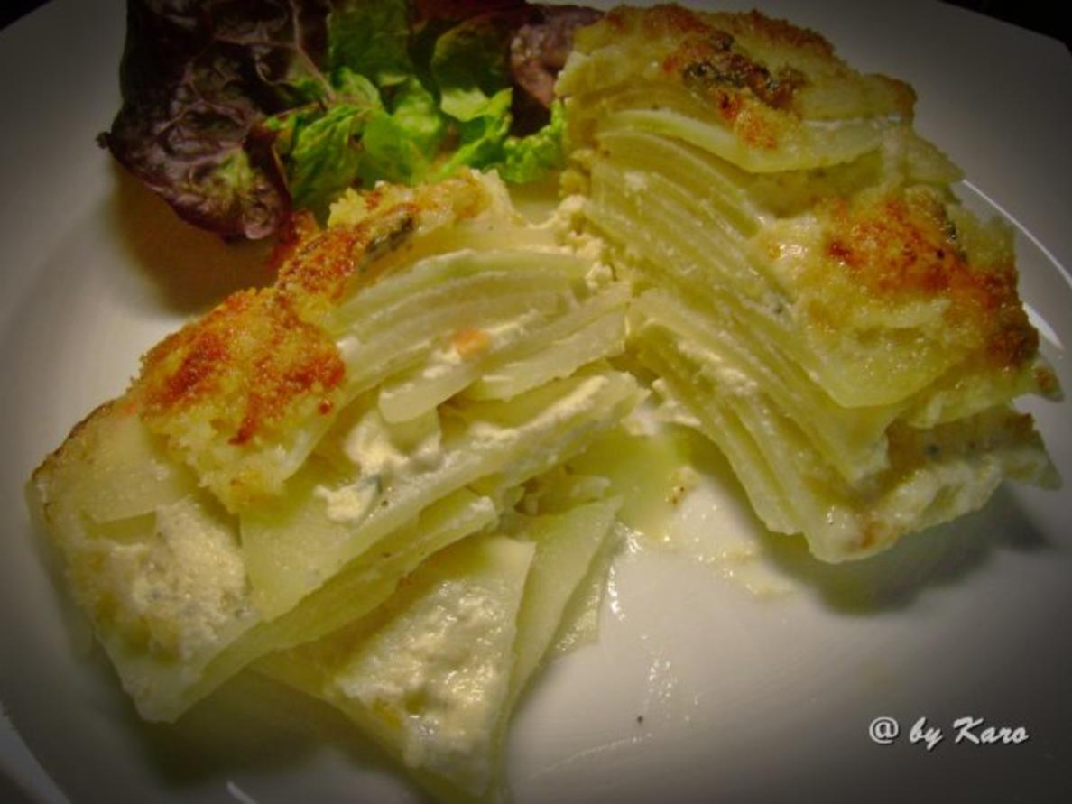 Gemüse: Feines Kohlrabi Gorgonzola Gratin - Rezept - kochbar.de