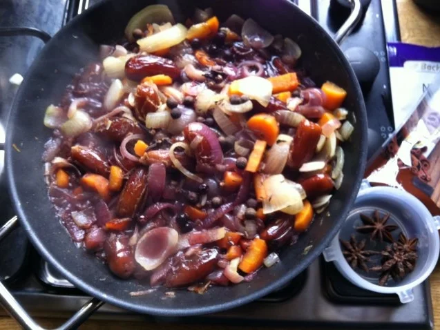 Datteln-Gewürz-Süppchen.. mit Ziegenkäsedip.. dazu Ciabatta - Rezept - Bild Nr. 16