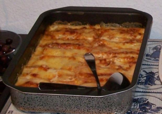 Cannelloni mit Ricotta-Spinat-Füllung - Rezept - kochbar.de