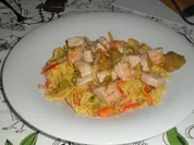 Lachsnudeln - Rezept