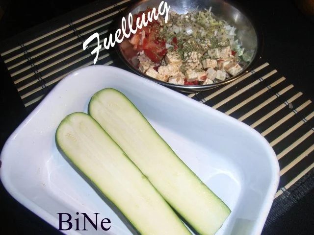 BiNe` S ZUCCHINISCHIFFCHEN - Rezept - Bild Nr. 3