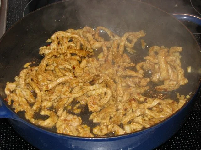 Rezept: Fleisch: Geschnetzeltes Bild Nr. 3 Fleisch: Geschnetzeltes - Rezept - Bild Nr. 3