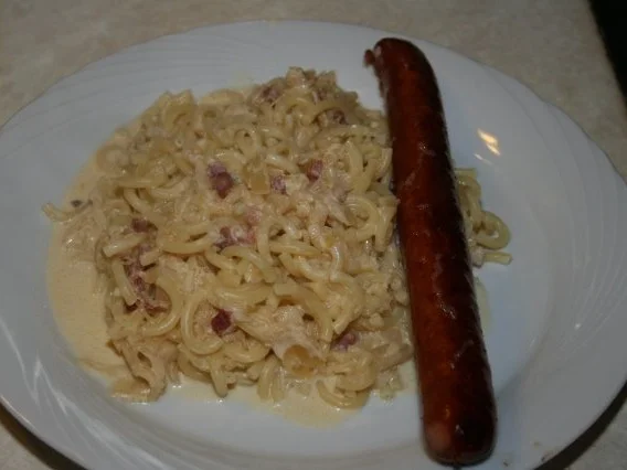 Sauerkrautnudeln - Rezept