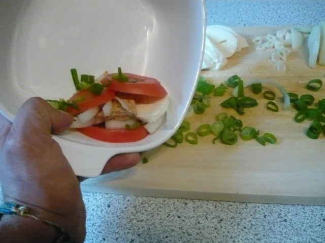 Rezept: gemüse mozarella auflauf Bild Nr. 4 gemüse mozarella auflauf - Rezept - Bild Nr. 4