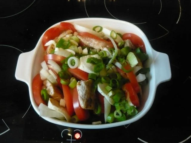 Rezept: gemüse mozarella auflauf Bild Nr. 5 gemüse mozarella auflauf - Rezept - Bild Nr. 5