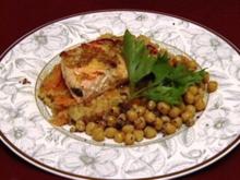 Linsen-Curry mit Lachs-Filet, dazu Kichererbsen-Dal (Jessica Kastrop) - Rezept