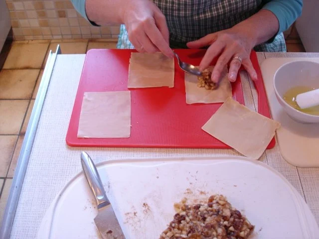 Rezept: Süße Wantans Bild Nr. 7 Süße Wantans - Rezept - Bild Nr. 7