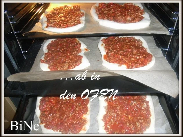 Rezept: BiNe` S TUERKISCHE PIZZA Bild Nr. 9 BiNe` S TUERKISCHE PIZZA - Rezept - Bild Nr. 9