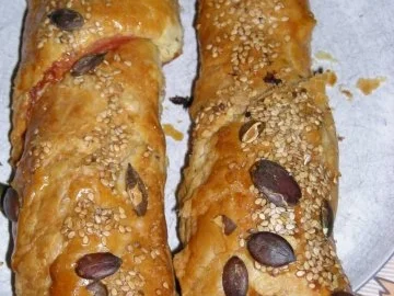 Rezept: Blätterteigstangen ... Blätterteigstangen ... - Rezept