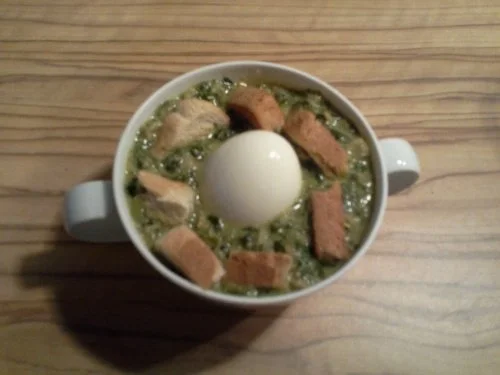 Rezept: Spinatsuppe Spinatsuppe - Rezept