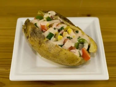 Ofenkartoffel Nordsee - Rezept