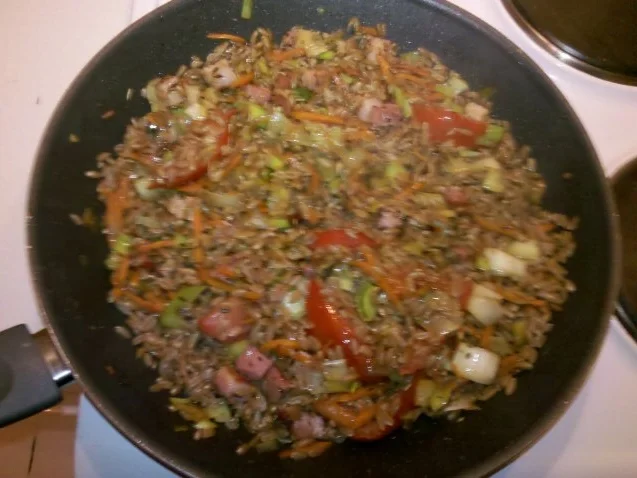 Gemüse: Deftig-pikante Grünkernpfanne - Rezept - Bild Nr. 7