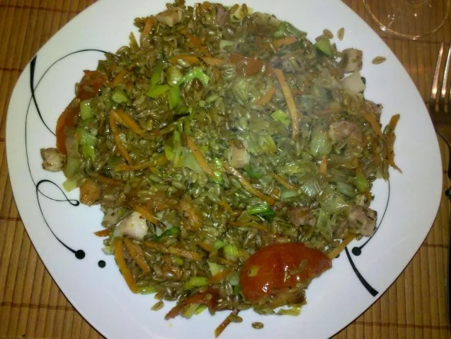 Gemüse: Deftig-pikante Grünkernpfanne - Rezept - Bild Nr. 10