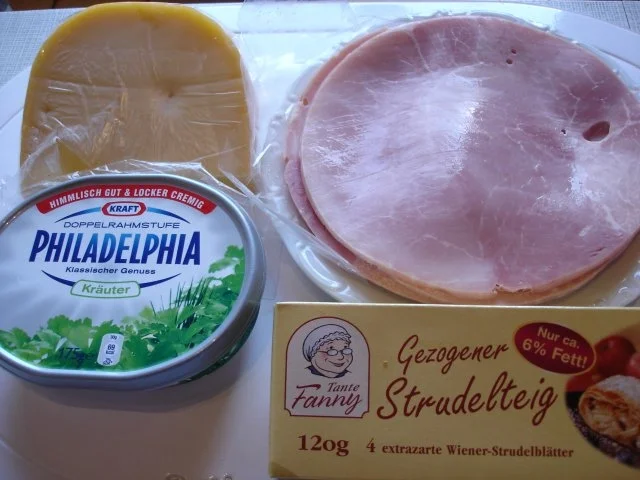 Schinken-Käse-Strudel - Rezept - Bild Nr. 3