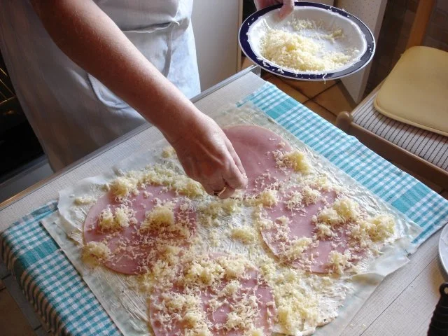 Schinken-Käse-Strudel - Rezept - Bild Nr. 10
