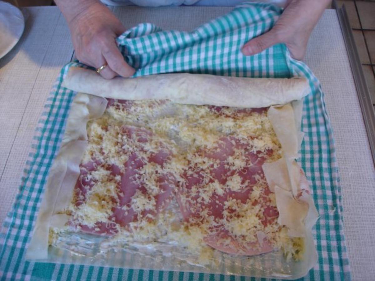 Schinken-Käse-Strudel - Rezept - Bild Nr. 11