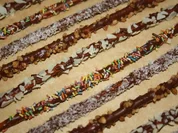 Schokolierte Salzstangen - Rezept