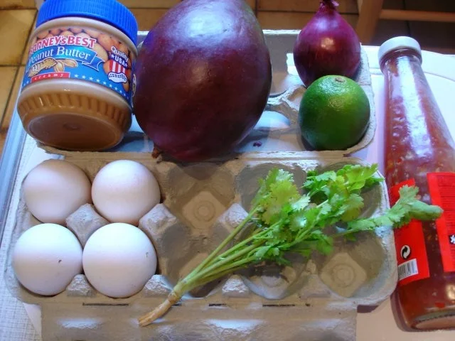 Asia-Omlett mit Mangosalat - Rezept - Bild Nr. 2