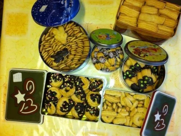 Spritzgebäck verzieren - Rezept