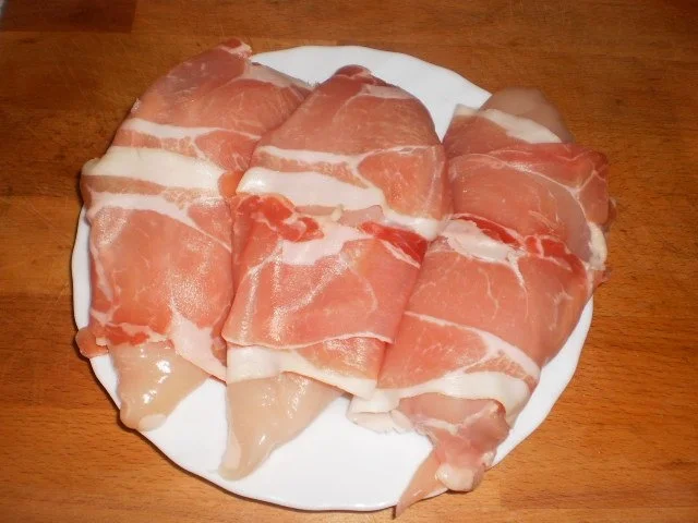 Hähnchen-Speckkrüstchen - Rezept - Bild Nr. 3