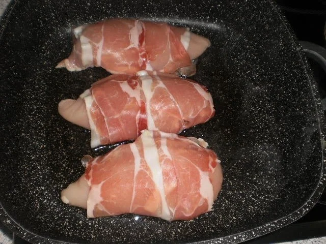 Hähnchen-Speckkrüstchen - Rezept - Bild Nr. 6