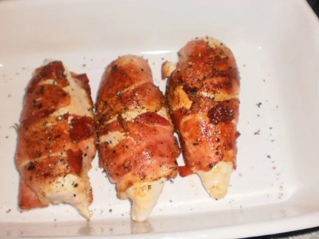 Hähnchen-Speckkrüstchen - Rezept - Bild Nr. 8