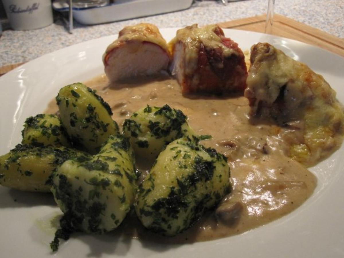 Hähnchen-Speckkrüstchen - Rezept - Bild Nr. 2