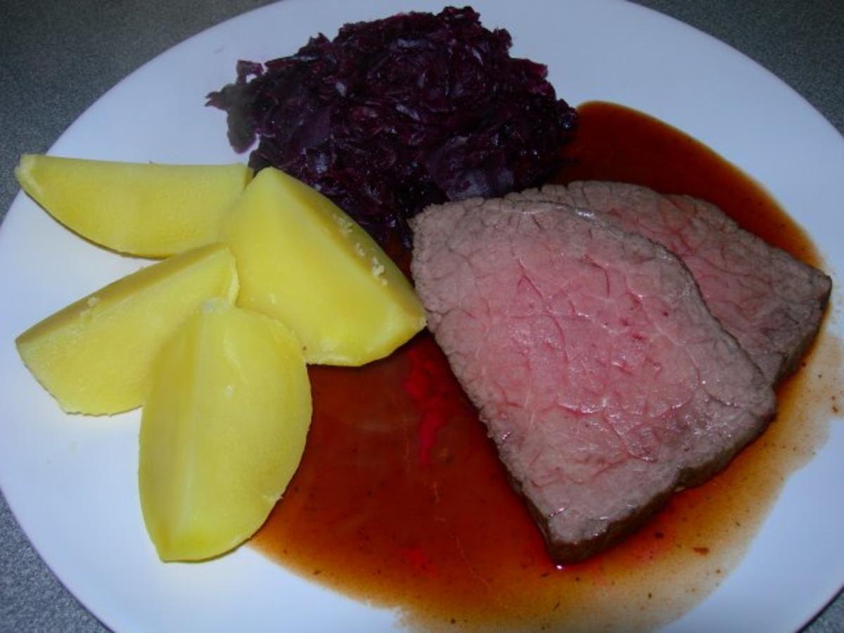 Rinderbraten mit Rinderbraten und Rinderfond - Rezept mit Bild - kochbar.de