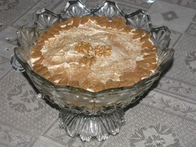 Dessert: Weihnachtliches Apfel-Tiramisu - Rezept