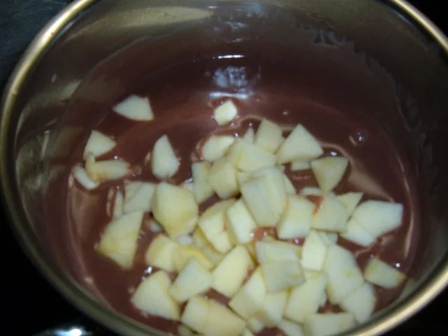 Rezept: Dessert : Schokopudding mit Hicks Bild Nr. 5 Dessert : Schokopudding mit Hicks - Rezept - Bild Nr. 5