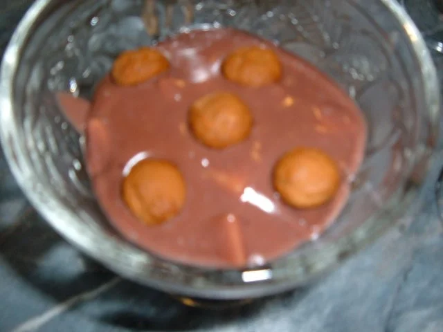 Rezept: Dessert : Schokopudding mit Hicks Bild Nr. 8 Dessert : Schokopudding mit Hicks - Rezept - Bild Nr. 8