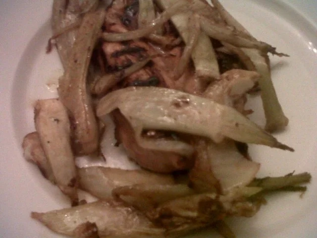 Rezept: Teriyaki Hühnerbrust mit karamellisierten Chili-Fenchelgemüse Bild Nr. 2 Teriyaki Hühnerbrust mit karamellisierten Chili-Fenchelgemüse - Rezept - Bild Nr. 2