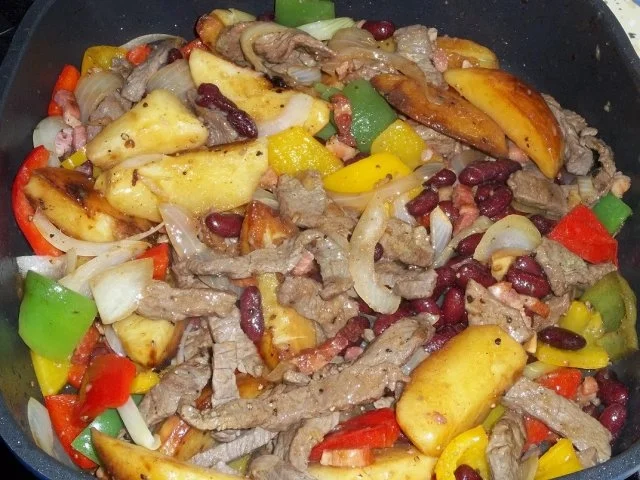 Bunte Cowboy-Pfanne - Rezept - Bild Nr. 2