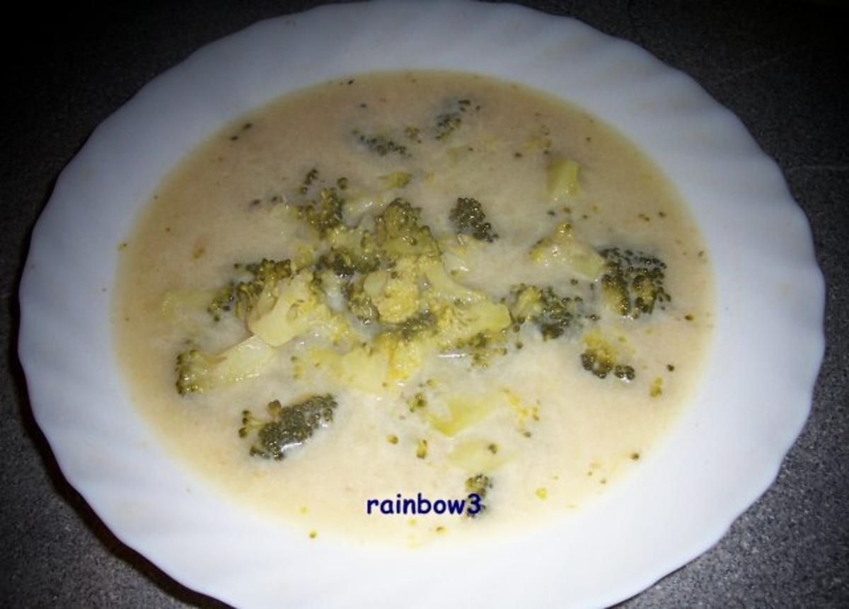 Kochen: Broccoli-Suppe mit Frischkäse - Rezept