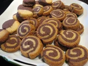 Schwarz-Weiß-Spiralen - Rezept