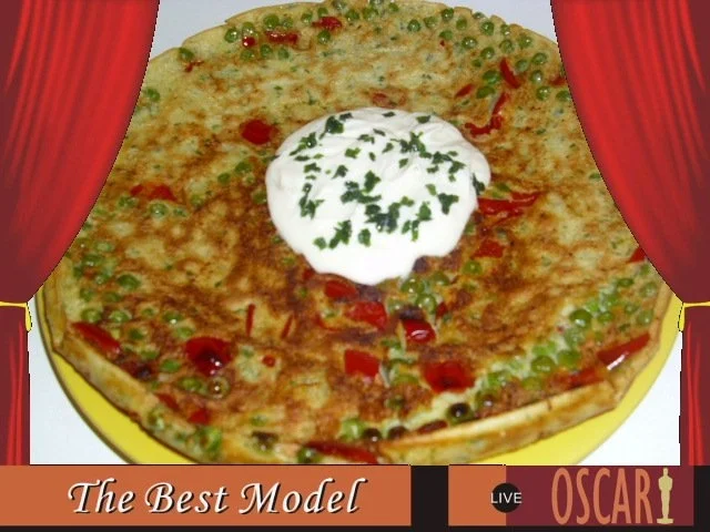 Bunter Gemüsepfannkuchen - Rezept