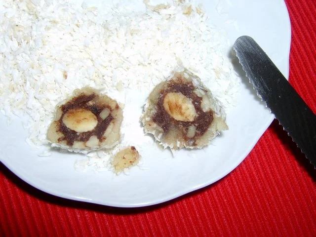 Marzipanpralinen Haselnuss-Orange Kugeln - Rezept - Bild Nr. 2