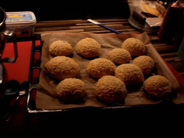 Käsebrötchen Frühstücksbrötchen - Rezept