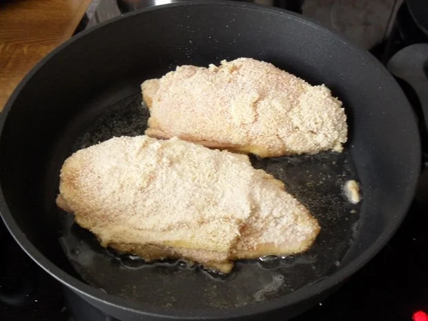 Hühnerbrust paniert - gefüllt mit Schinken und Käse - aus Witwe Bolte`s Hühnerstall - Rezept - Bild Nr. 6