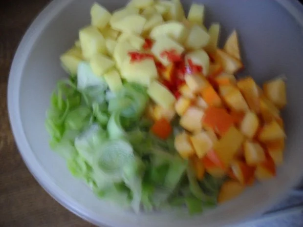 Rezept: Kürbissuppe mit Lauch Bild Nr. 3 Kürbissuppe mit Lauch - Rezept - Bild Nr. 3