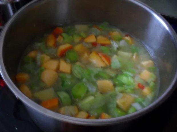 Rezept: Kürbissuppe mit Lauch Bild Nr. 5 Kürbissuppe mit Lauch - Rezept - Bild Nr. 5