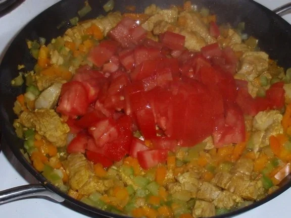 Filetstreifen in Gemüsesoße und Tagliatelle - Rezept - Bild Nr. 6