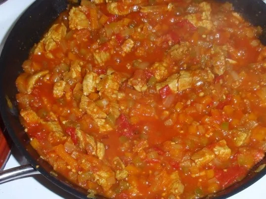 Filetstreifen in Gemüsesoße und Tagliatelle - Rezept - Bild Nr. 7