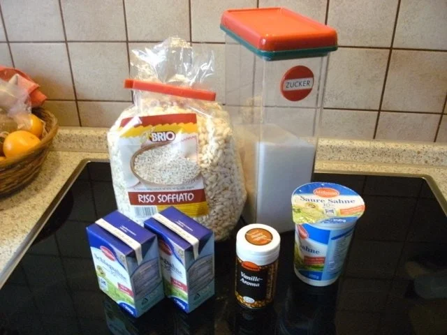 Rezept: Puffreis-Eis Bild Nr. 2 Puffreis-Eis - Rezept - Bild Nr. 2