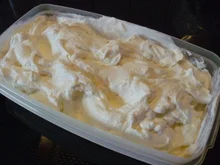 Puffreis-Eis - Rezept